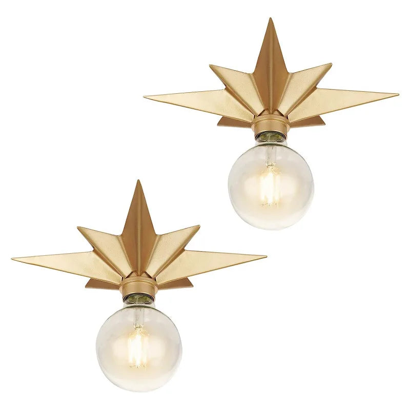 Lampe Murale STARLIGHT - Etoile Dorée LED