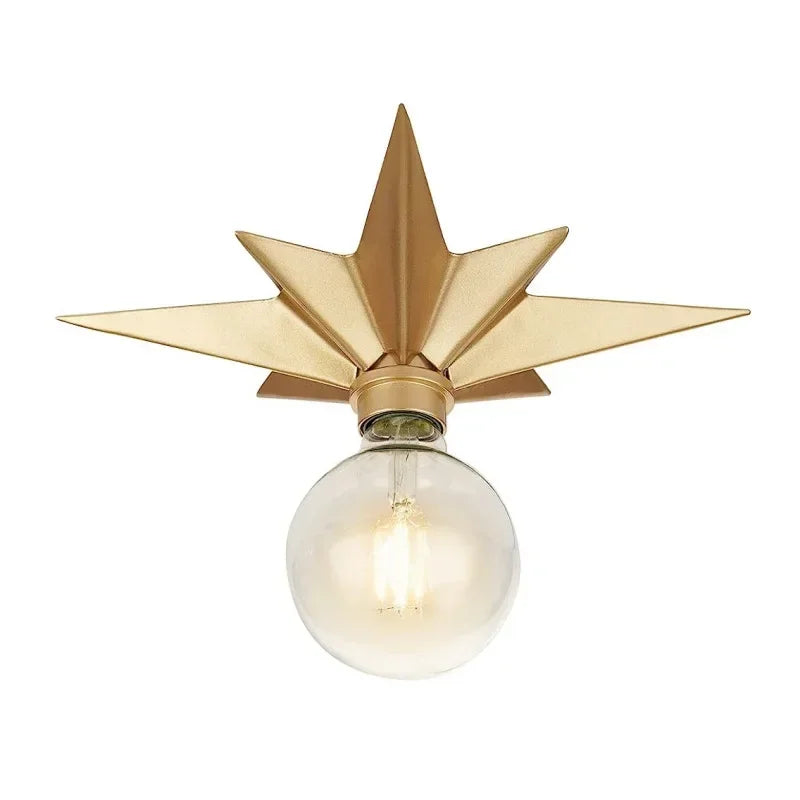 Lampe Murale STARLIGHT - Etoile Dorée LED