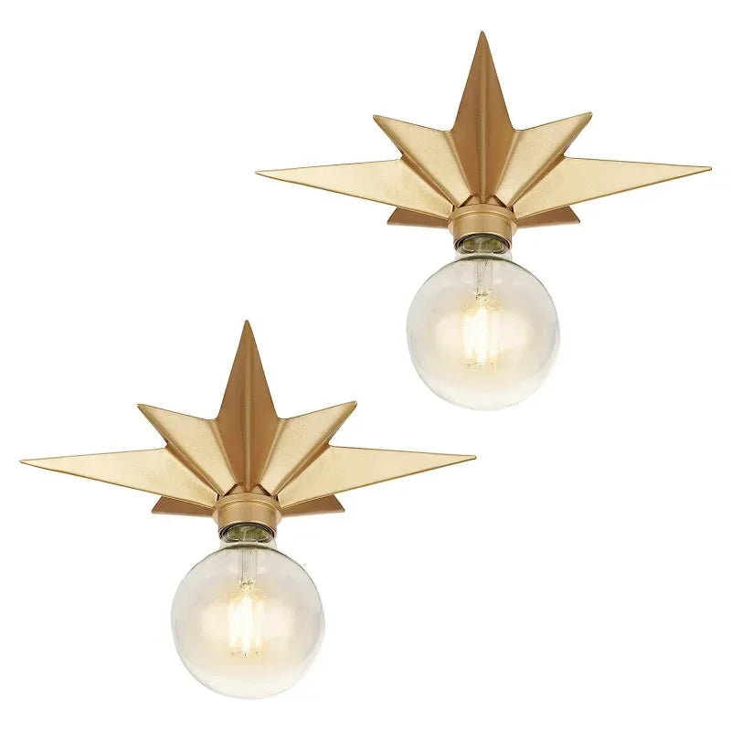 Lampe Murale STARLIGHT - Etoile Dorée LED