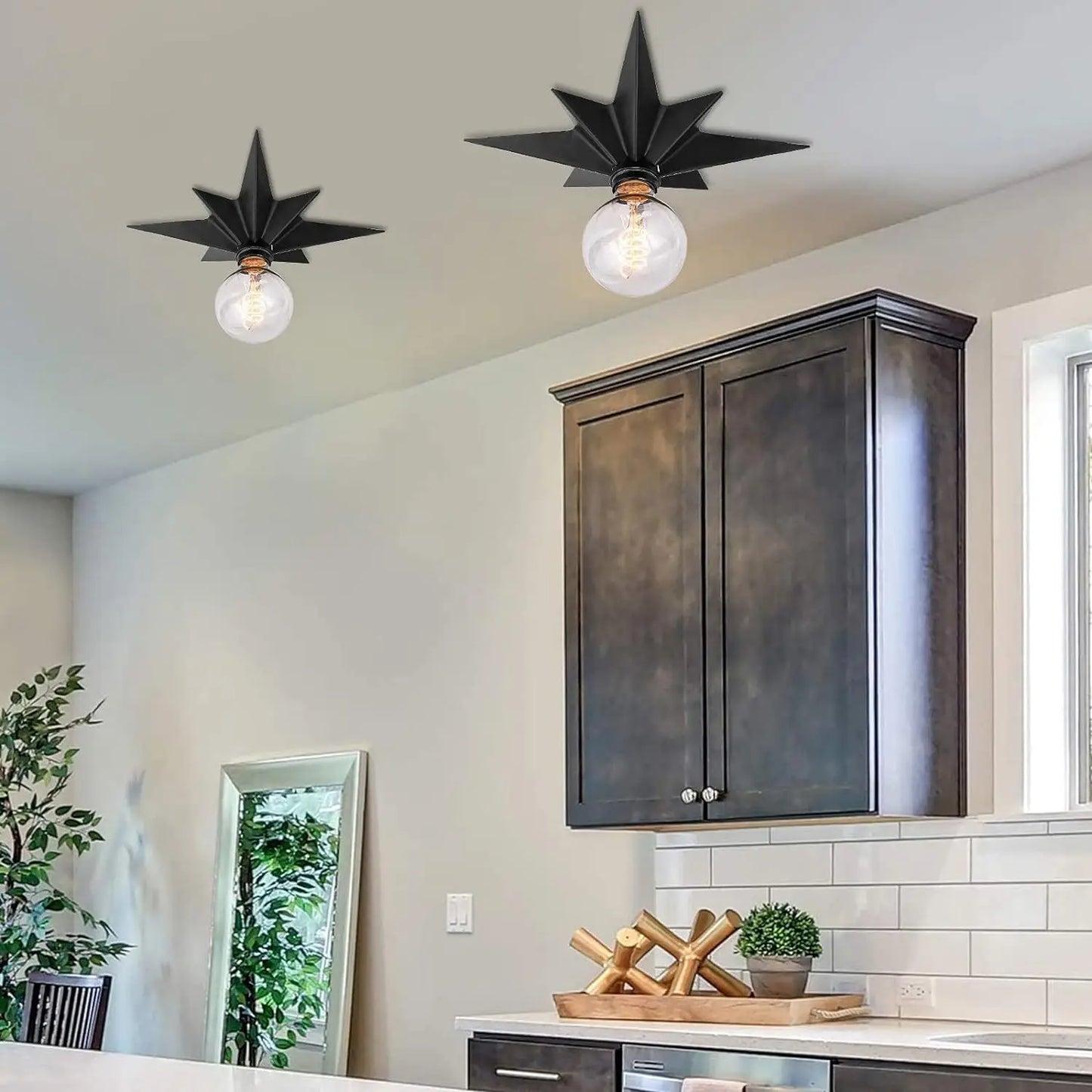 Lampe Murale STARLIGHT - Etoile Dorée LED
