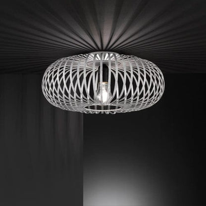 Lampe Plafond Boule Metal - Style Industriel