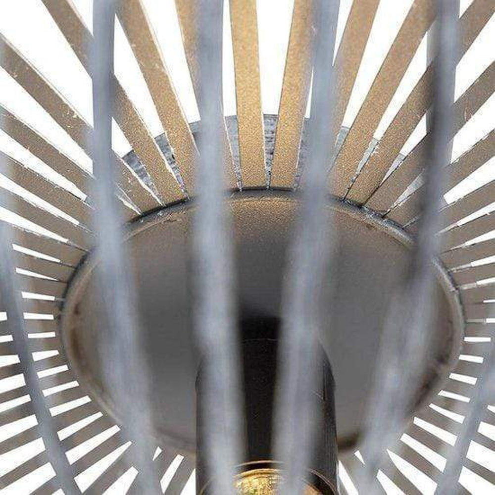 Lampe Plafond Boule Metal - Style Industriel