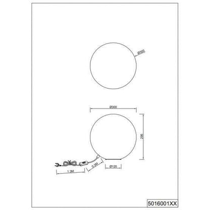 Lampe Plafond Boule Metal - Style Industriel