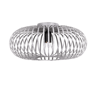 Lampe Plafond Boule Metal - Style Industriel