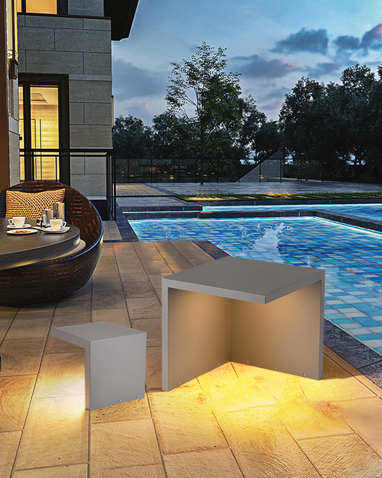 Lampe Solaire Cube Lounge – Éclairage d’Ambiance pour Terrasse et Jardin