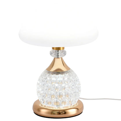 Lampe d'Ambiance Champignon Cristal - Éclat Naturel