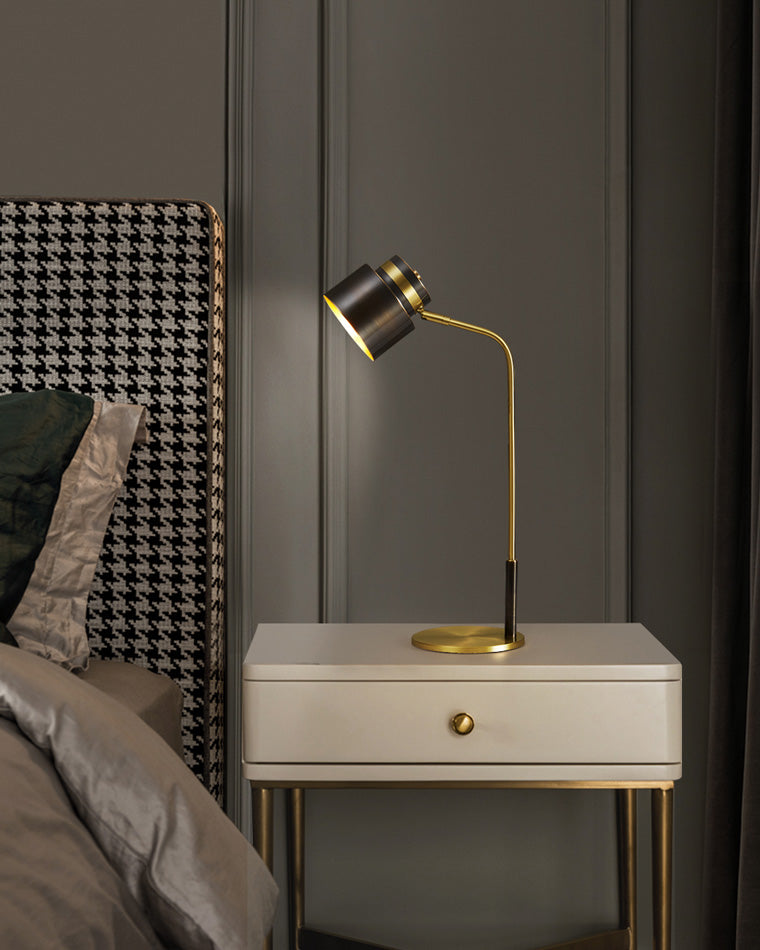 Lampe de Bureau - Arc en Laiton