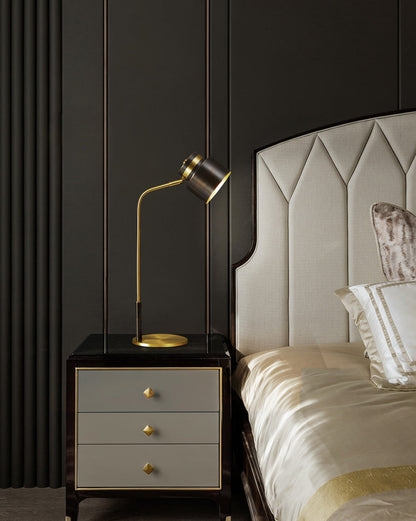 Lampe de Bureau - Arc en Laiton