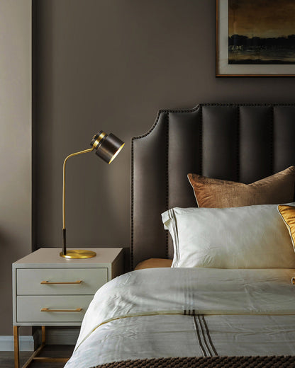 Lampe de Bureau - Arc en Laiton