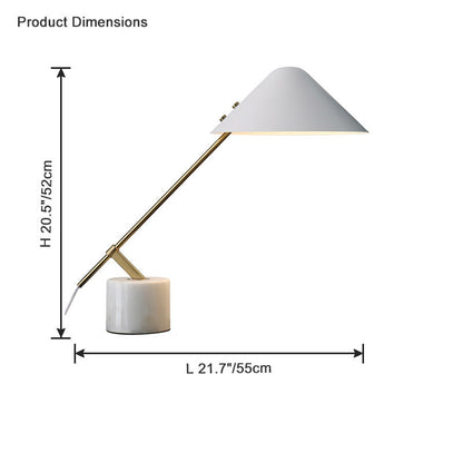 Lampe de Bureau - ArcMarbre
