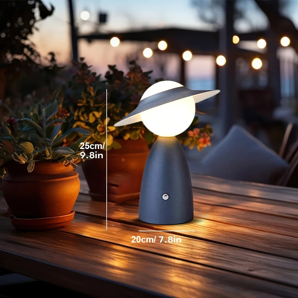 Lampe de Bureau Sans Fil - Éclat Moderne LED