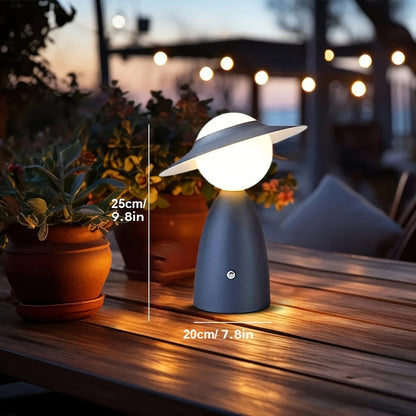 Lampe de Bureau Sans Fil - Éclat Moderne LED