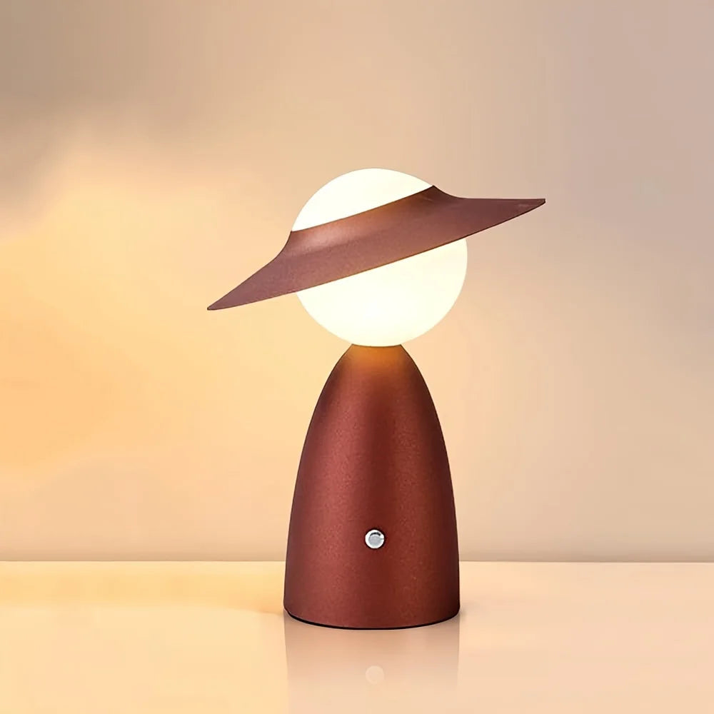 Lampe de Bureau Sans Fil - Éclat Moderne LED