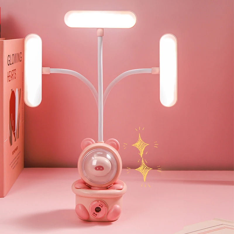 Lampe de Bureau Sans Fil KidsLight - Éclairage Doux et Design Ludique