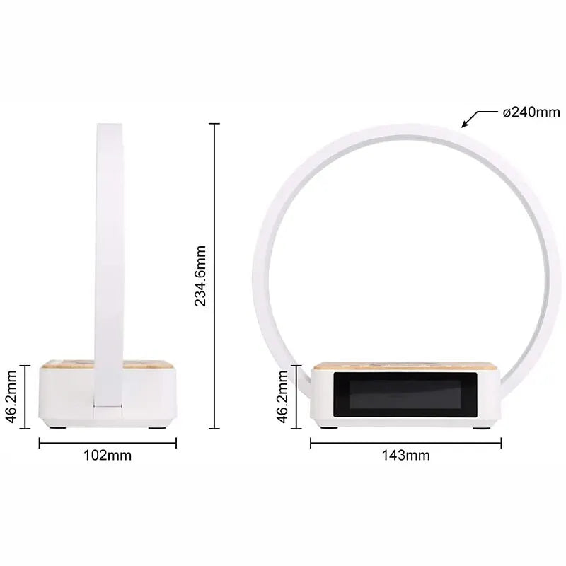 Lampe de Chevet Tactile Sans Fil - Éclat Moderne