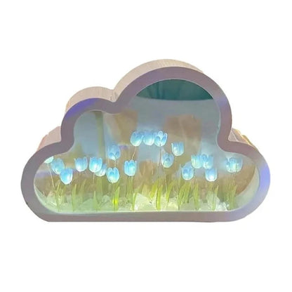 Lampe de Chevet Tulipe Nuage - Étoile Douce