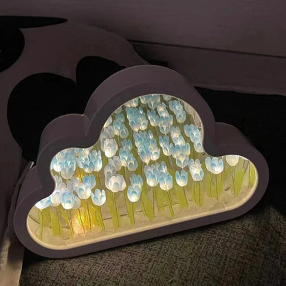 Lampe de Chevet Tulipe Nuage - Étoile Douce