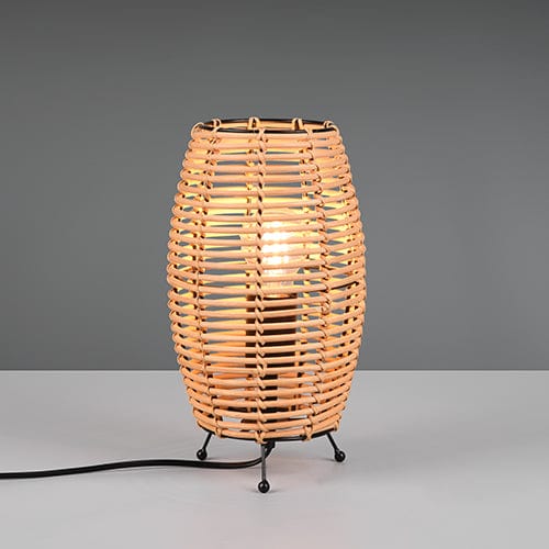 Lampe de Chevet en Rotin - Style Boheme Naturel