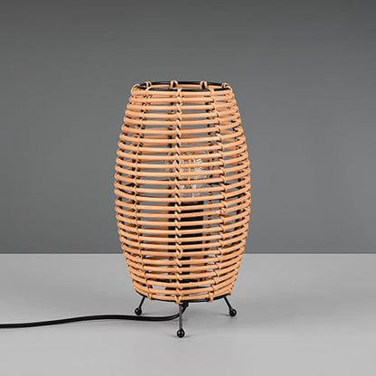 Lampe de Chevet en Rotin - Style Boheme Naturel