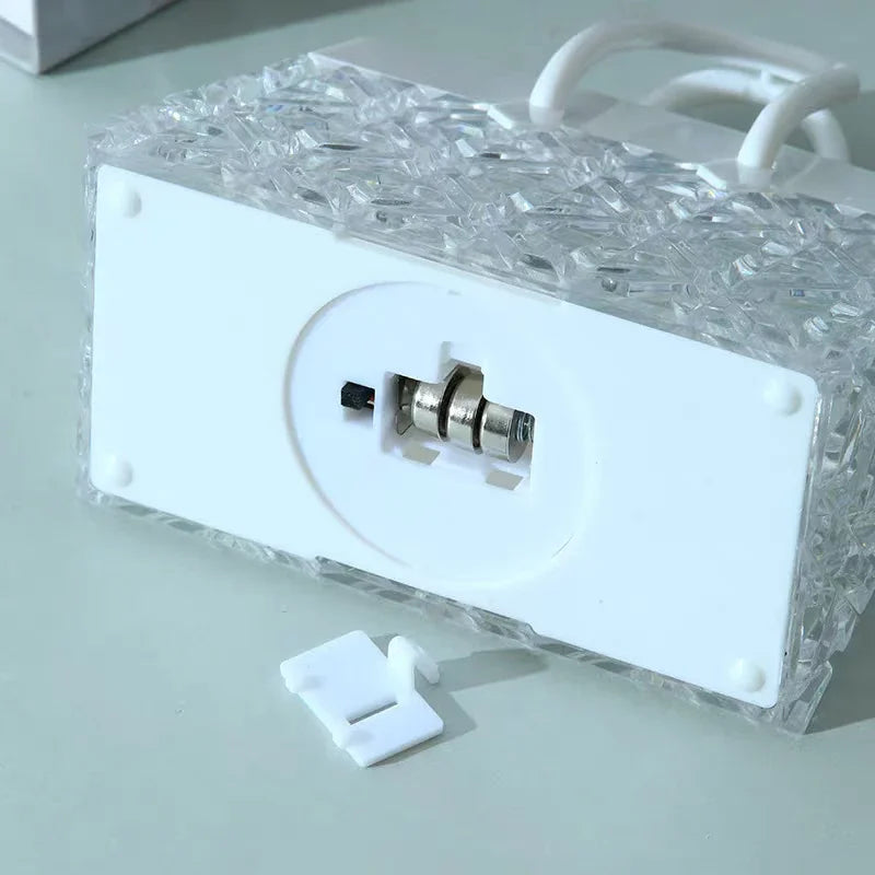 Lampe de Nuit Élégante - CrystalClutch