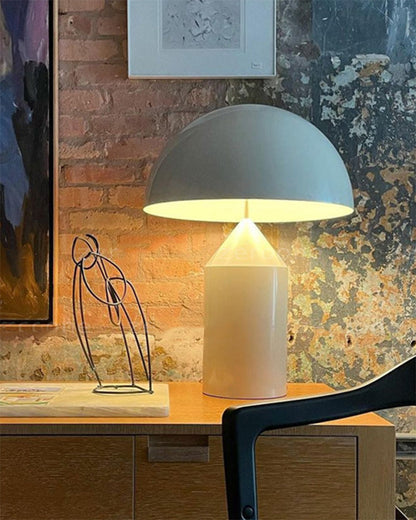 Lampe de Table Champignon en Métal