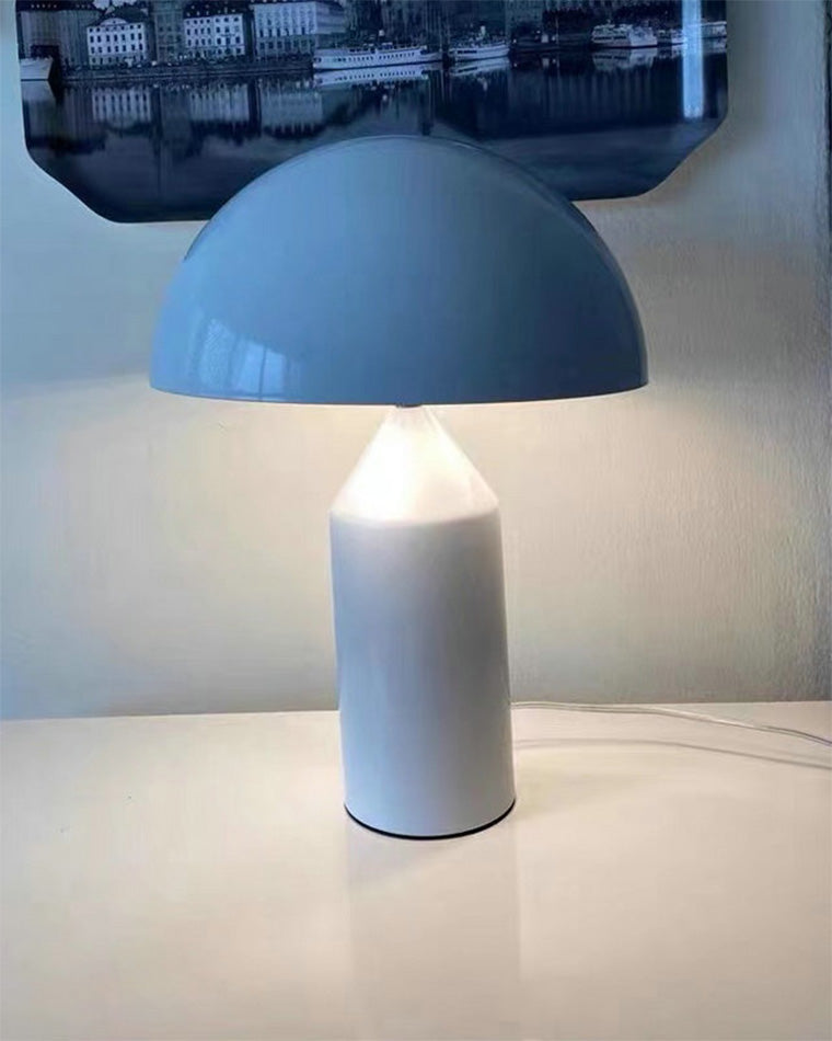 Lampe de Table Champignon en Métal