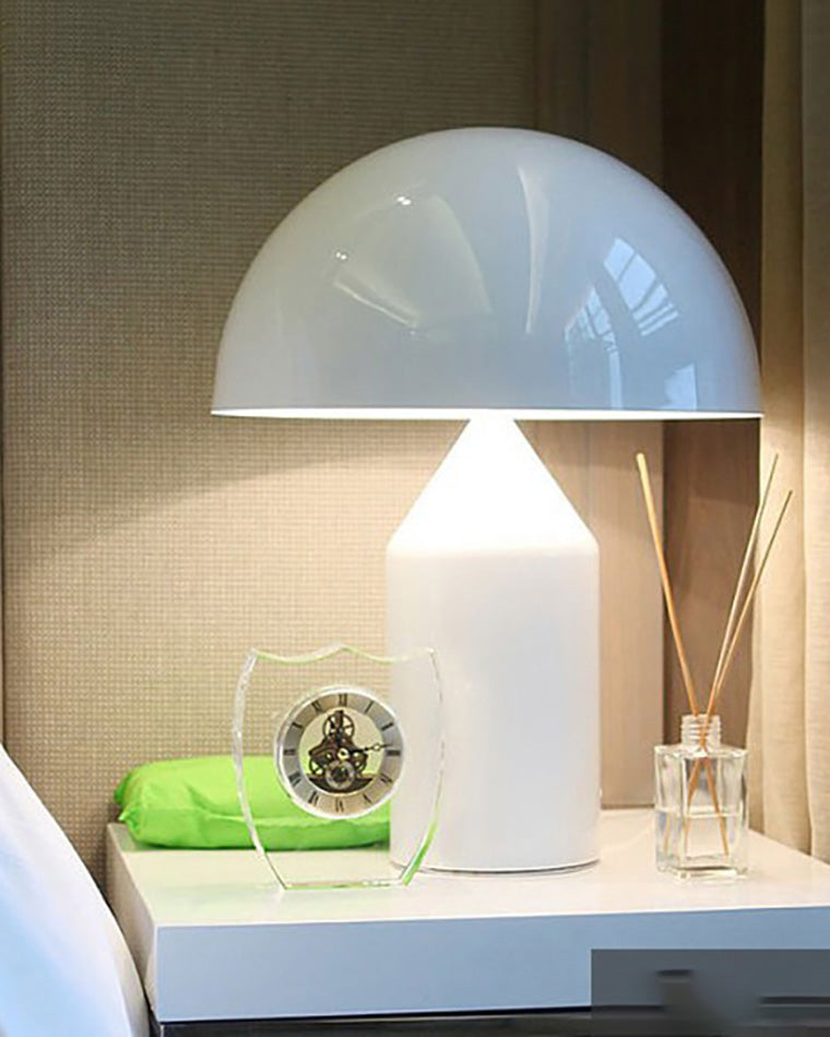 Lampe de Table Champignon en Métal
