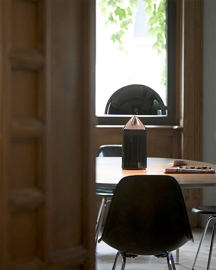 Lampe de Table Champignon en Métal