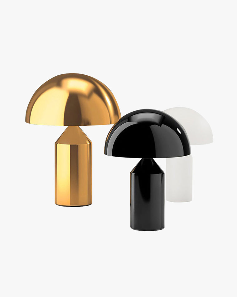Lampe de Table Champignon en Métal