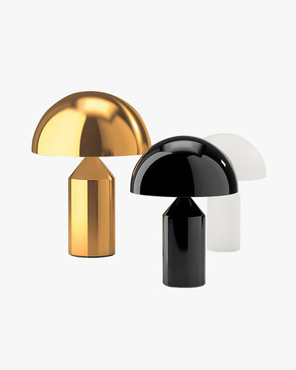 Lampe de Table Champignon en Métal