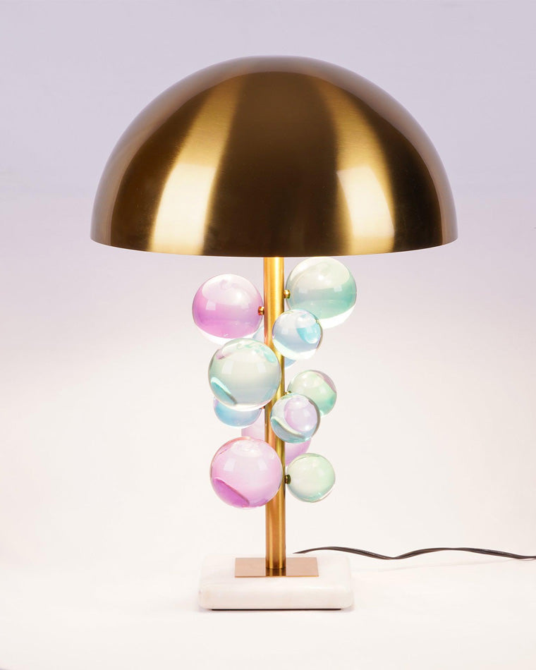 Lampe de Table - Dôme Éclatant