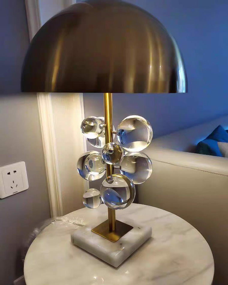 Lampe de Table - Dôme Éclatant