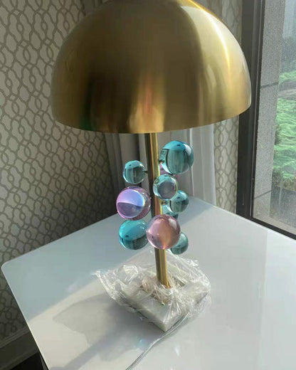 Lampe de Table - Dôme Éclatant