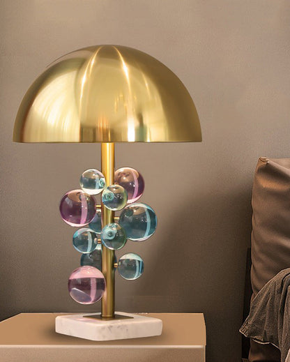 Lampe de Table - Dôme Éclatant