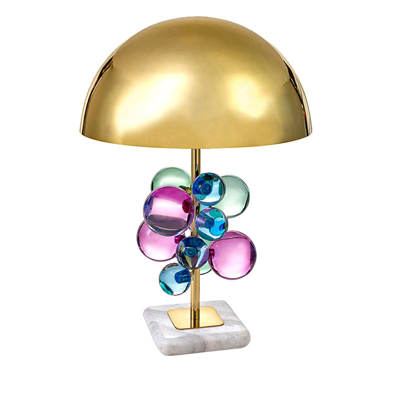 Lampe de Table - Dôme Éclatant