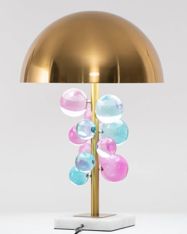 Lampe de Table - Dôme Éclatant