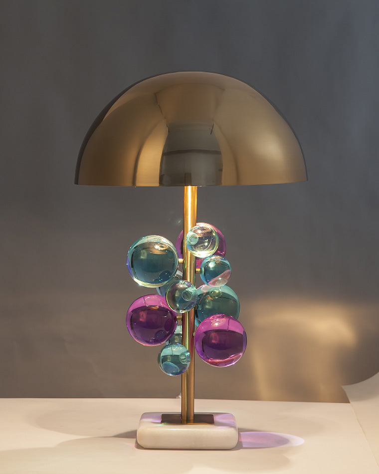 Lampe de Table - Dôme Éclatant