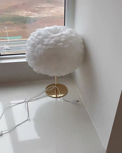 Lampe de Table - Globe Feather