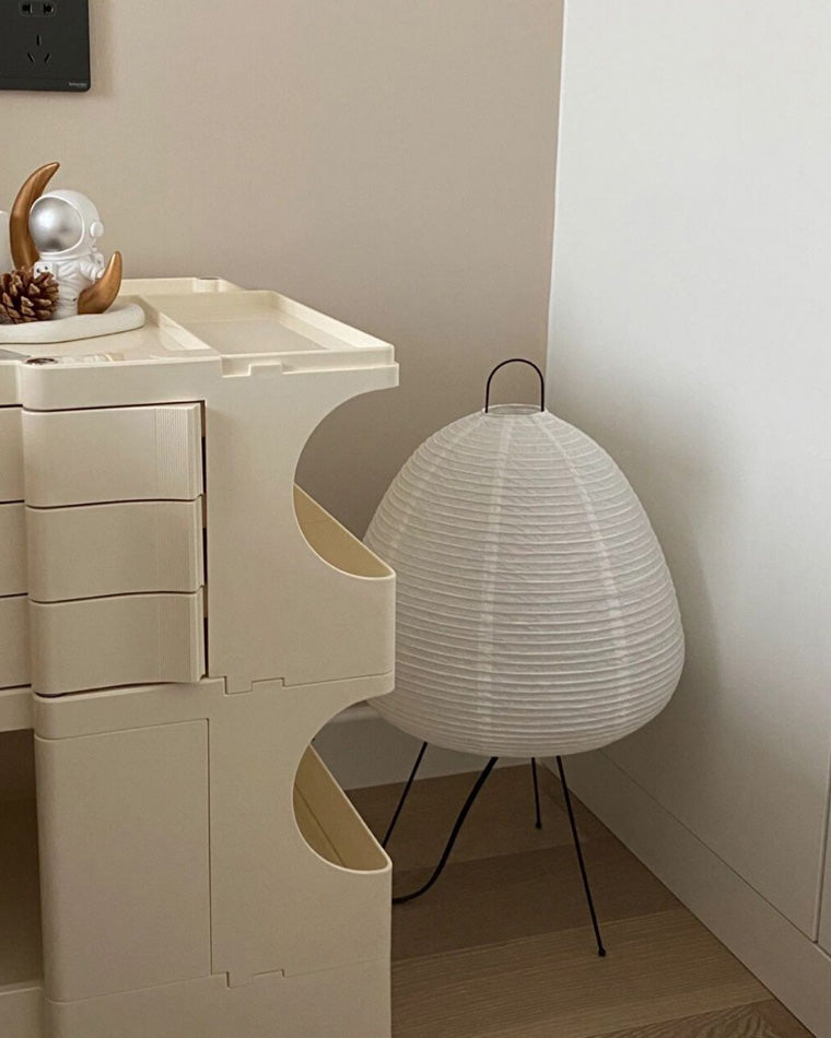 Lampe de Table Lanterne Japonaise à Trépied