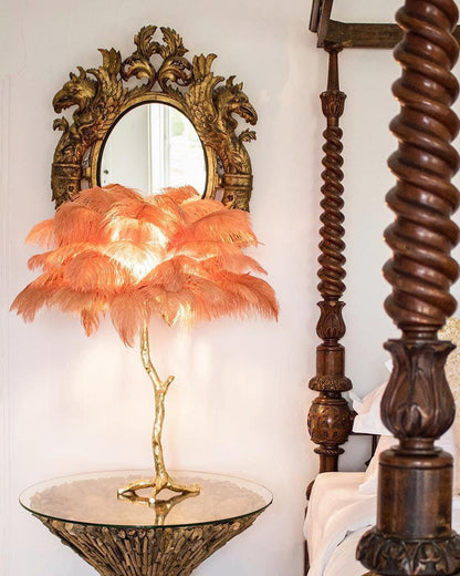 Lampe de Table - Palma Plume