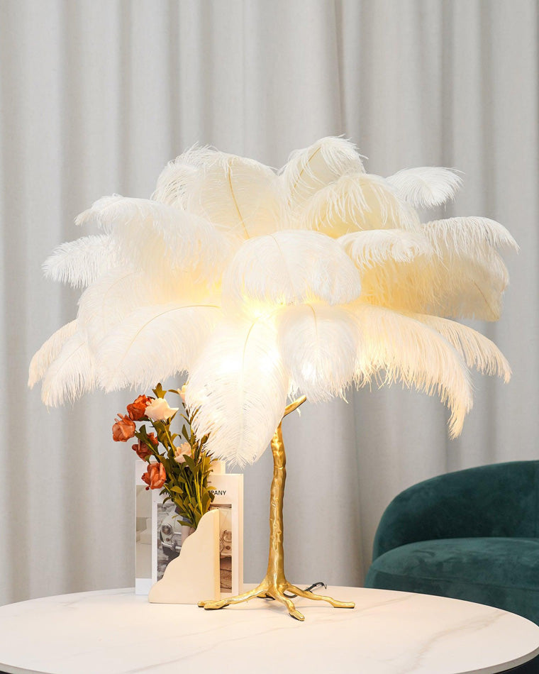Lampe de Table - Palma Plume