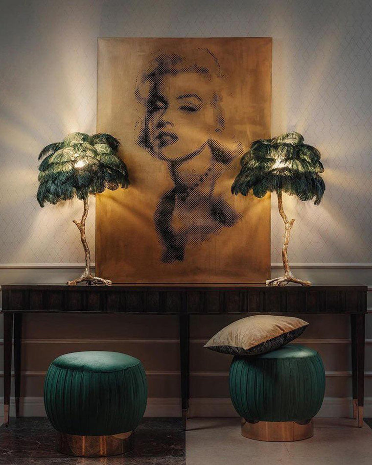 Lampe de Table - Palma Plume