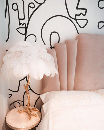 Lampe de Table - Palma Plume