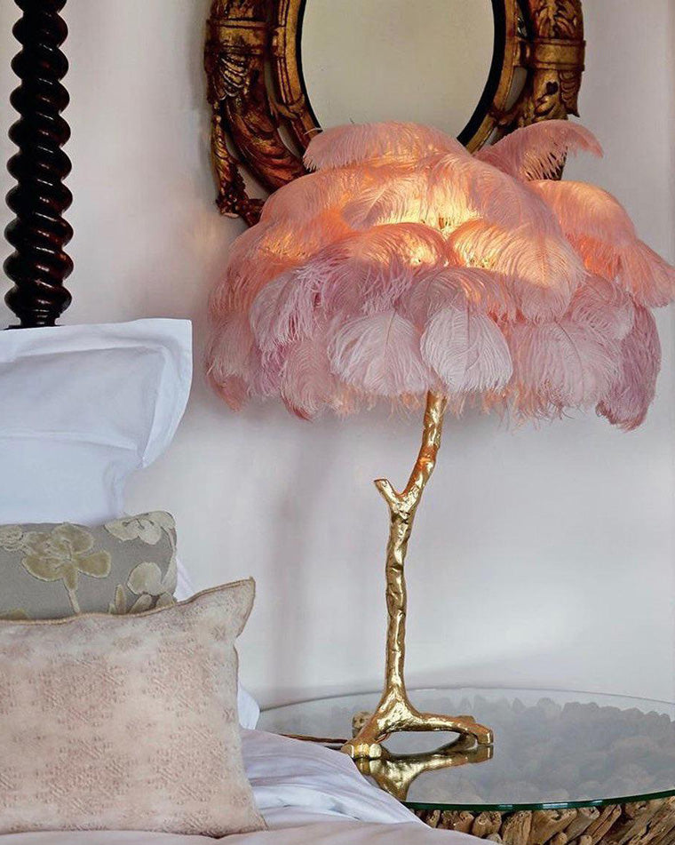 Lampe de Table - Palma Plume