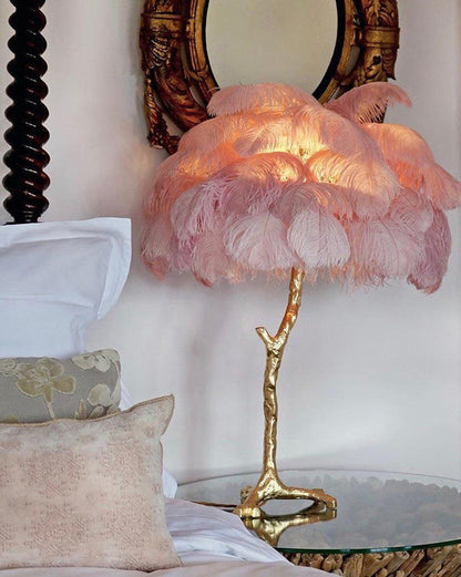 Lampe de Table - Palma Plume