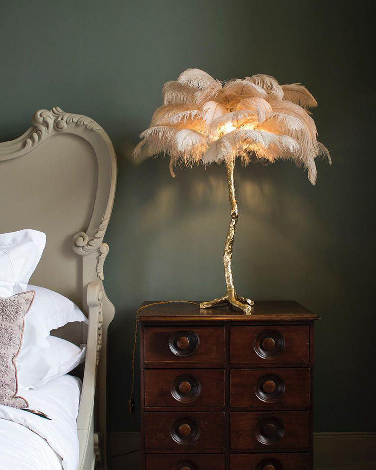 Lampe de Table - Palma Plume