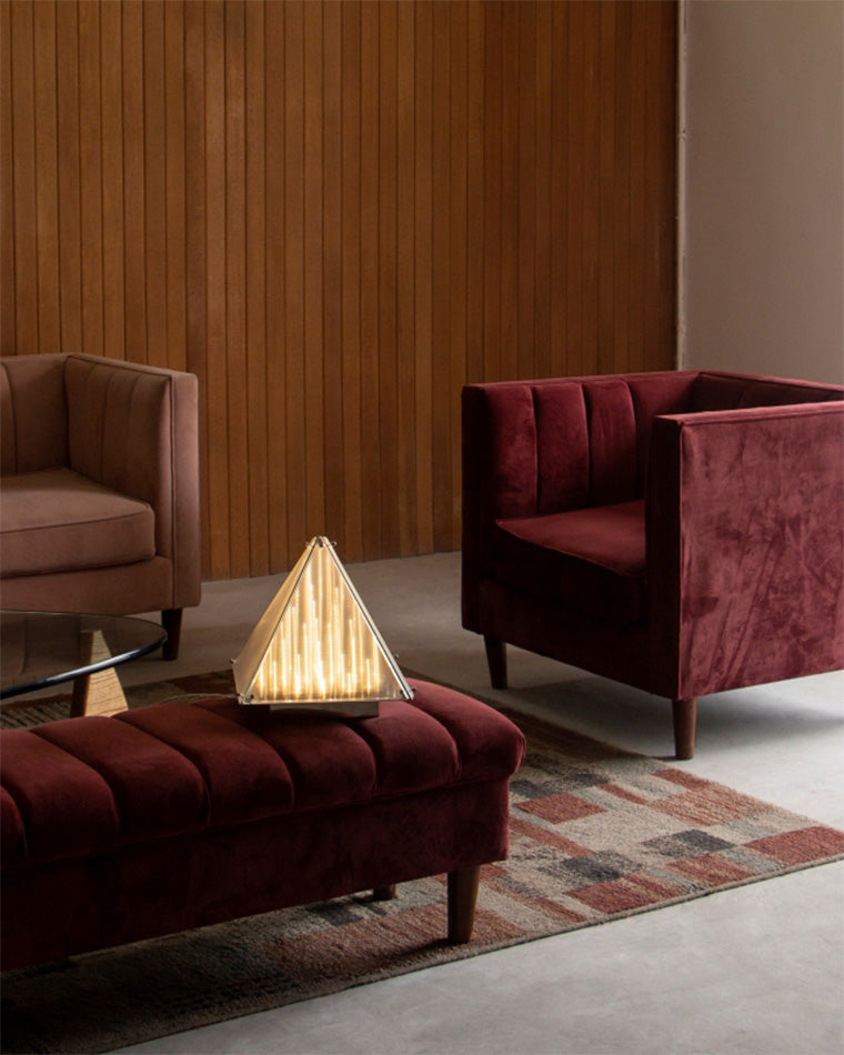 Lampe de Table Pyramidale