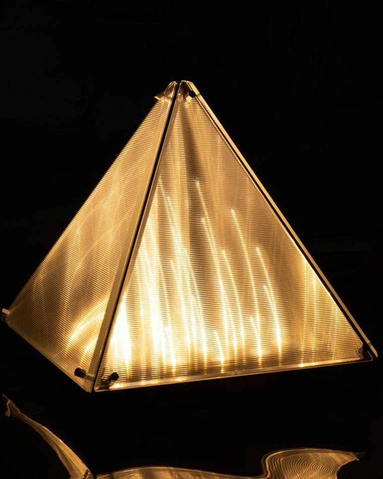 Lampe de Table Pyramidale