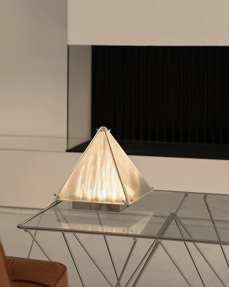 Lampe de Table Pyramidale