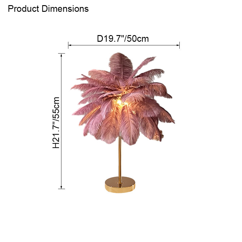 Lampe de Table - Tree Feather